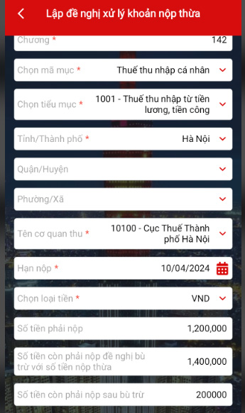 hoàn thuế thu nhập cá nhân online